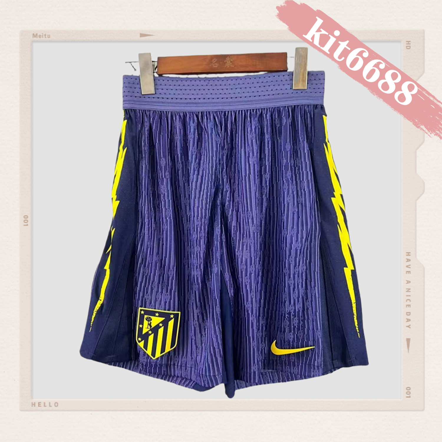 2025/2026 Atlético Madrid Away Football Shorts (Player short)