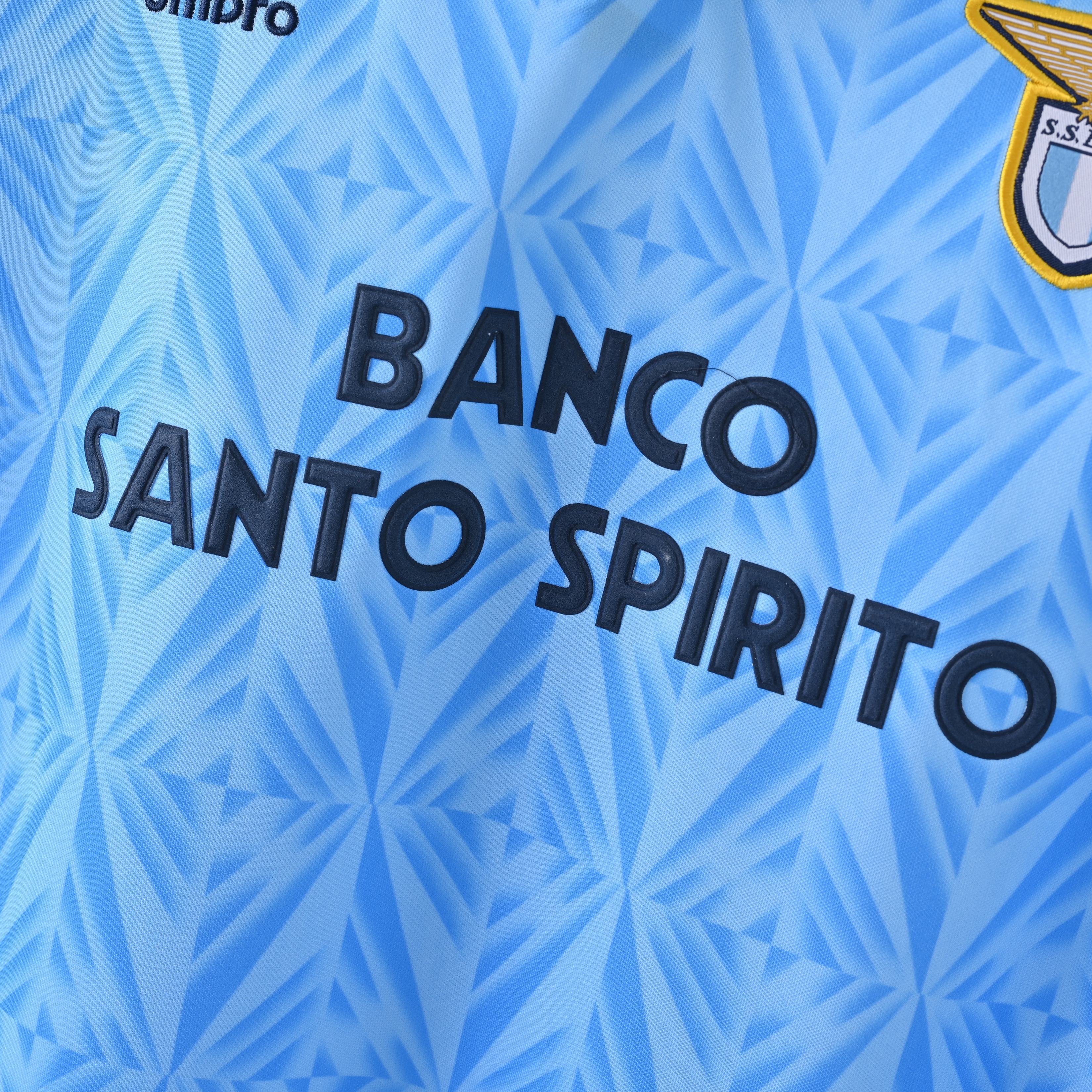 1991/1992 Lazio Home Retro Football Shirt