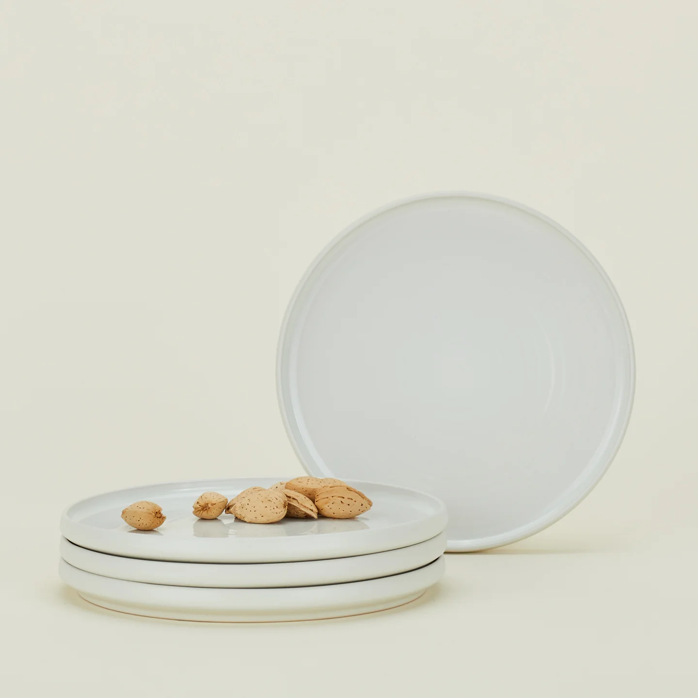 Essential Salad Plate, Set of 4 - Bone