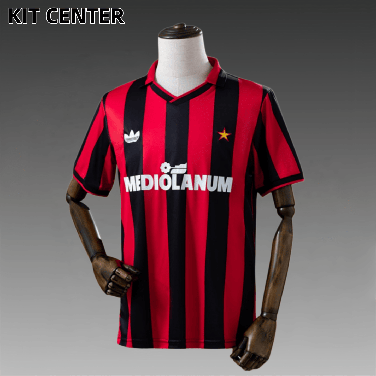 1990/1991 AC Milan home Retro Football Shirt (Fan Edition)