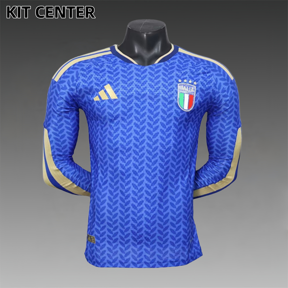2026 Italian Home Long sleeves football shirt (player version)