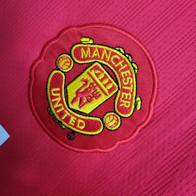 07/08 Manchester United  home  Retro football  soccer  jersey