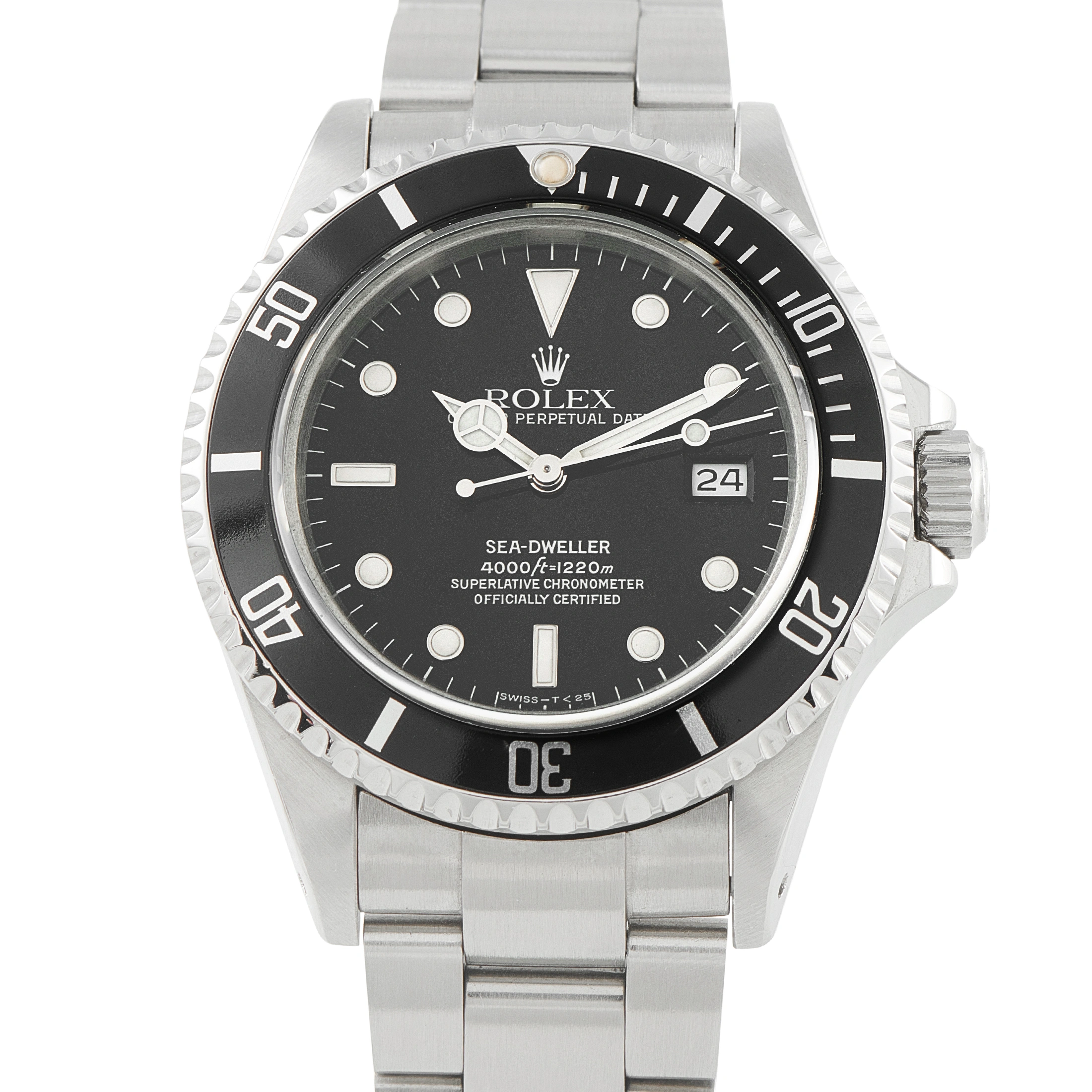 RolexSea-Dweller Triple Six Oystersteel Watch 16660