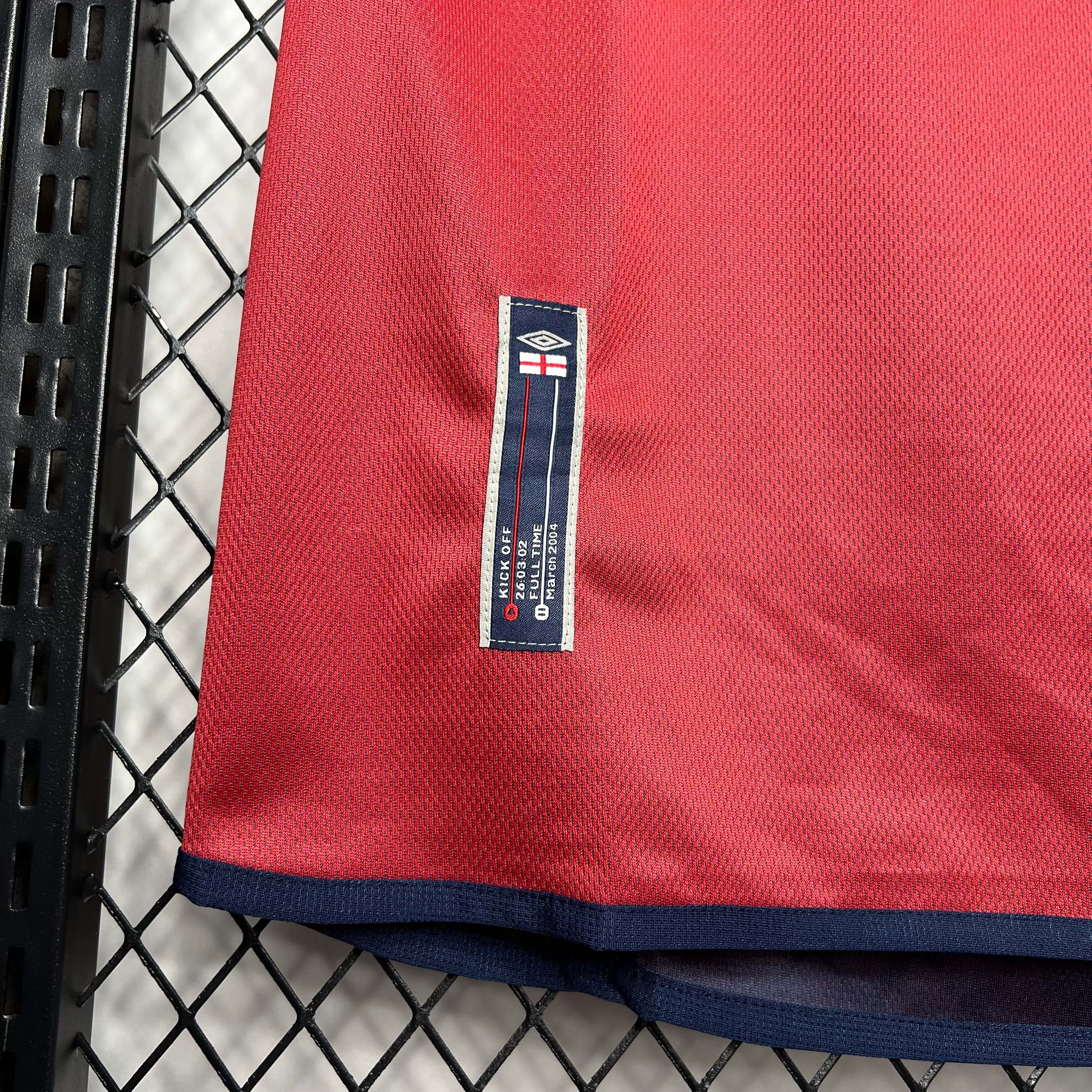 2002  England Away  Retro Football Soccer jerseys