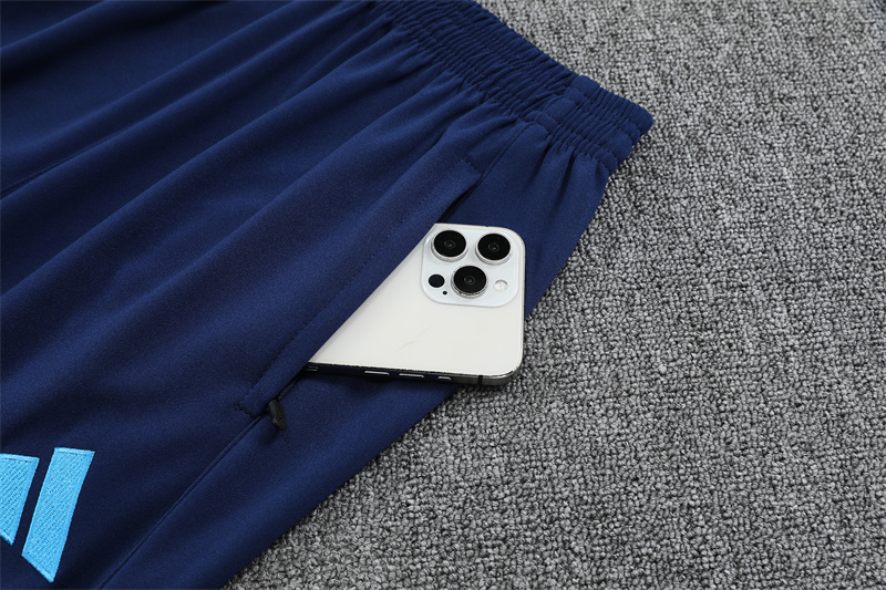 2025/2026 Real Madrid Light Blue Adult Half Zip Training Kit (Adult Kit)