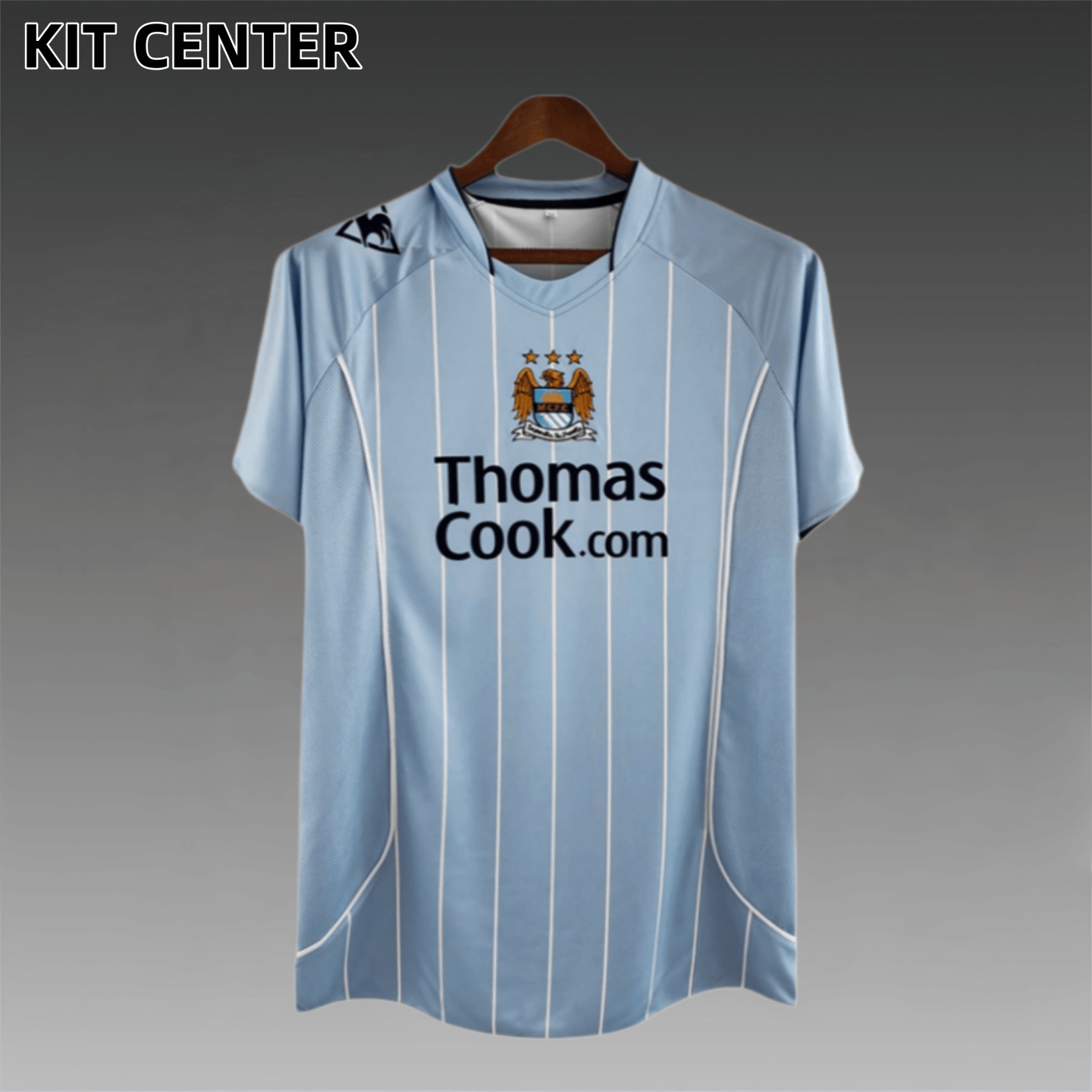 2008/2009 Manchester City Retro Home Football Shirt