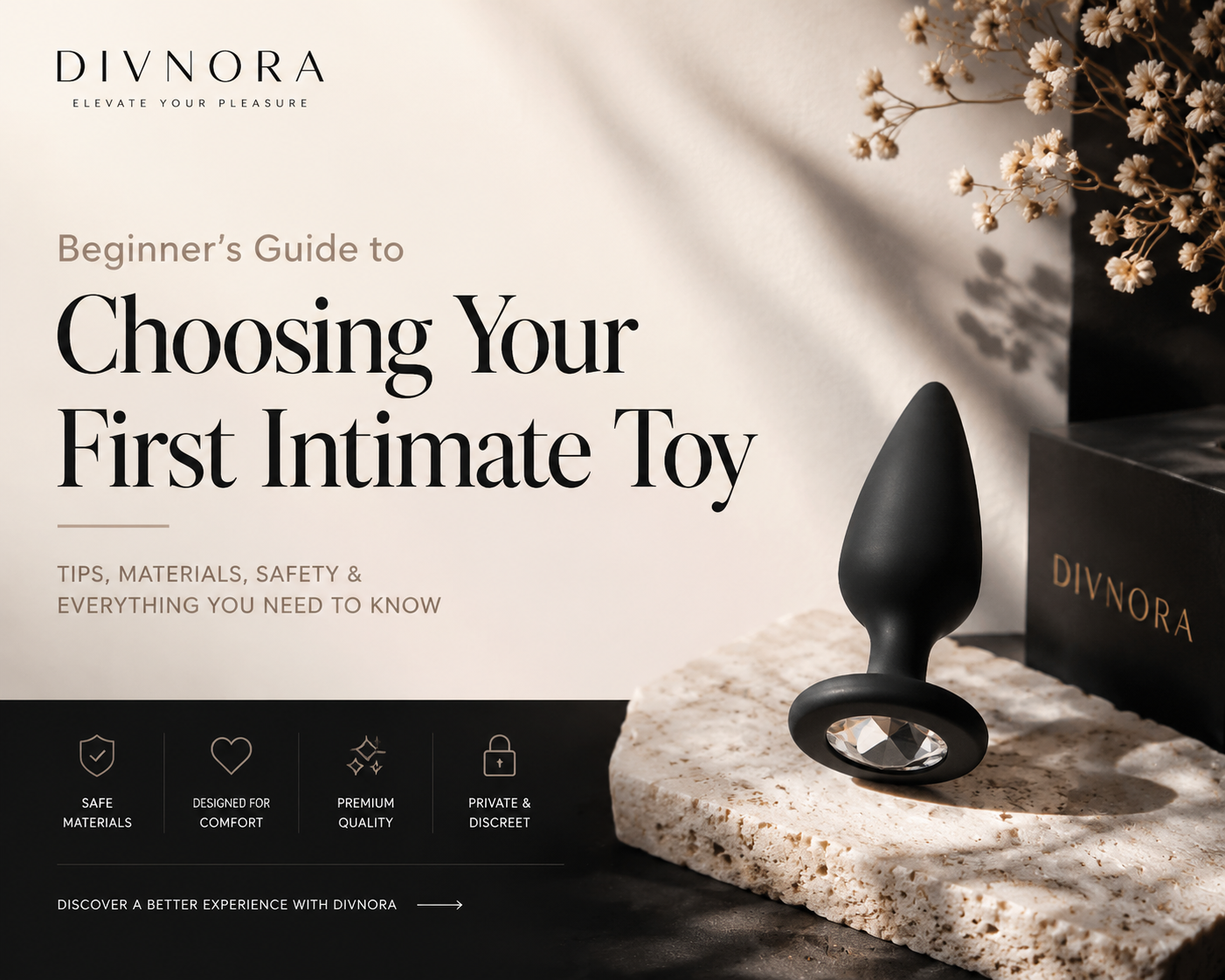 Beginner's Guide to Choosing Your First Intimate Toy
