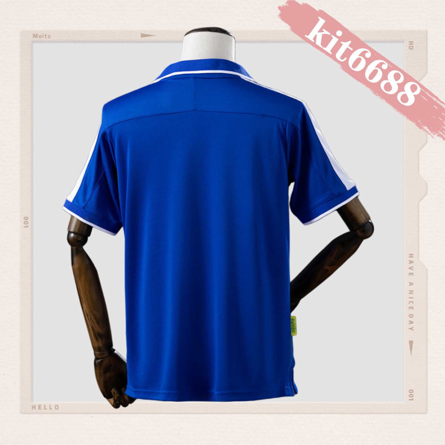 1997 Brazil Away Retro Football Shirt