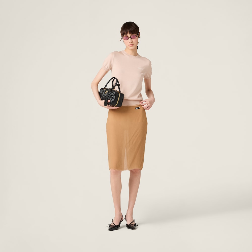 Cashmere and silk sweater