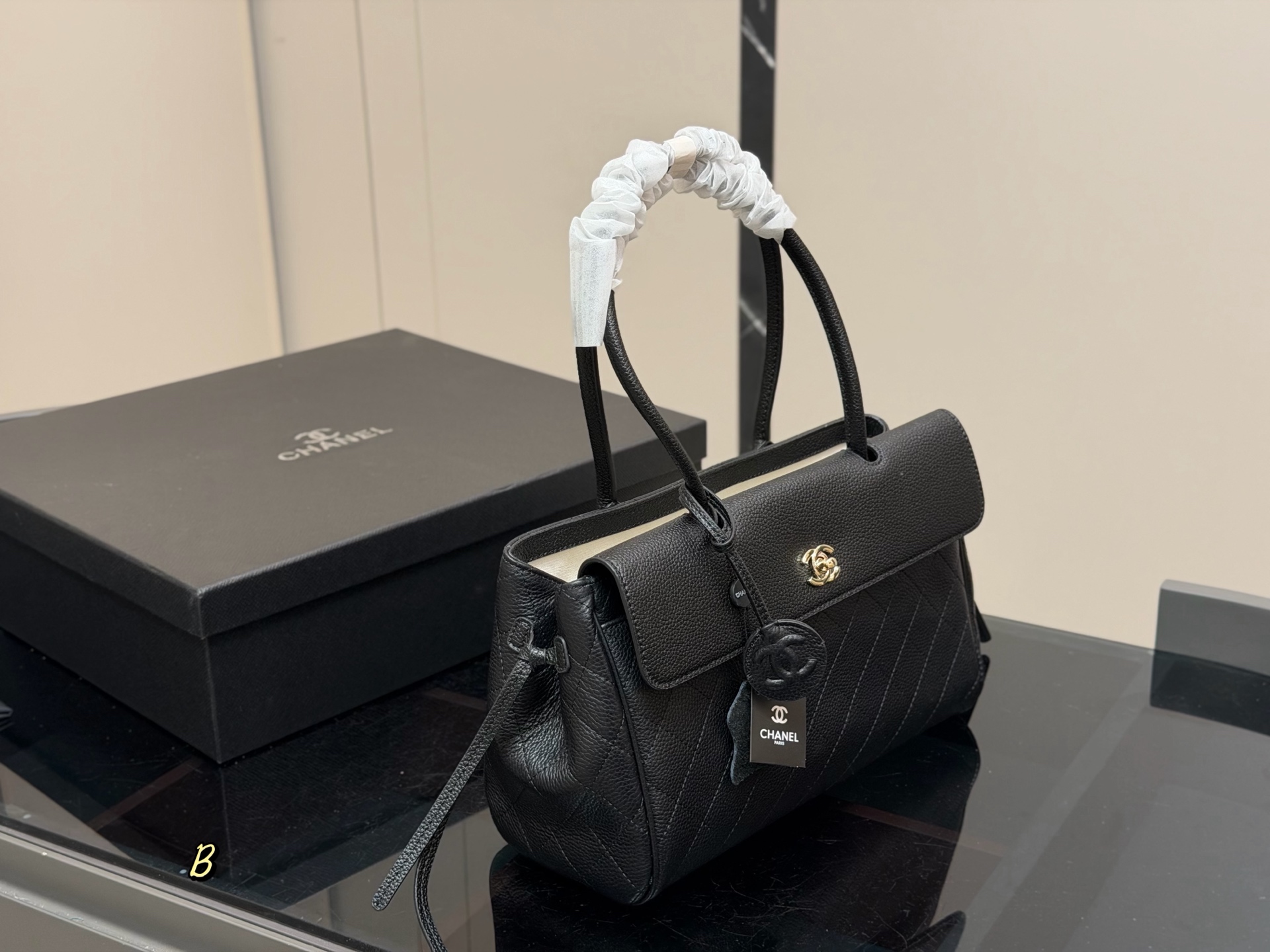 C design 26s Handbag Genuine leather Briefcase