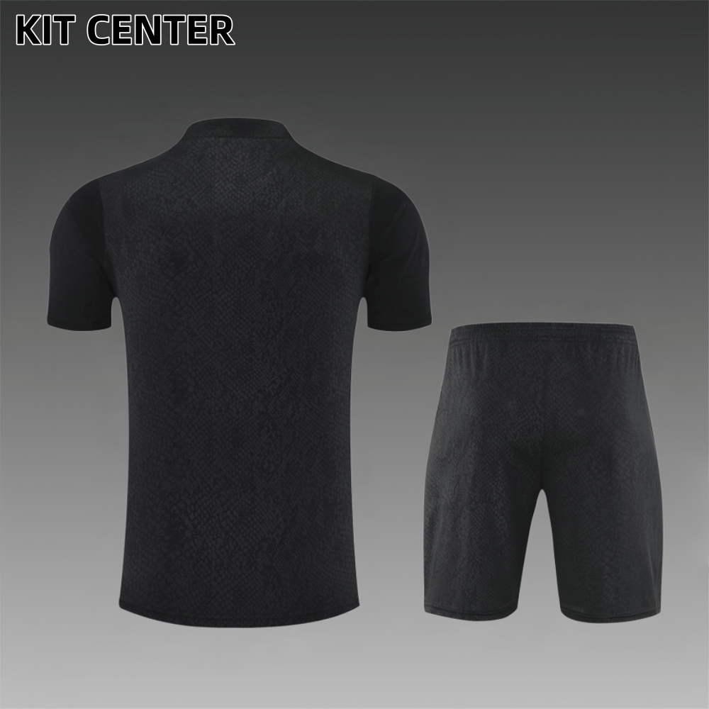 2025/2026 Barcelona Kids Short Sleeve Training Clothes (Kids Kit)