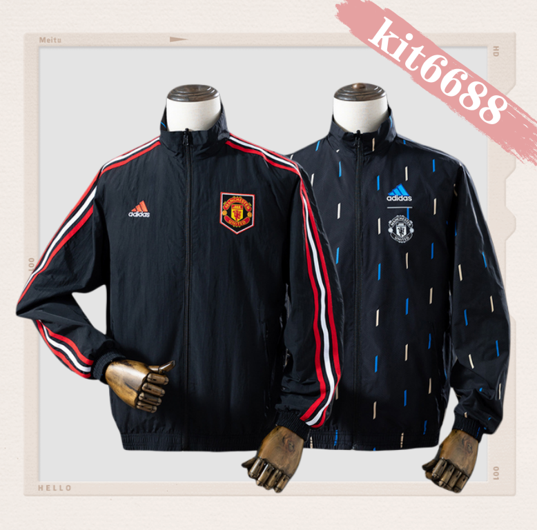 2526 Manchester United Double-sided windbreaker