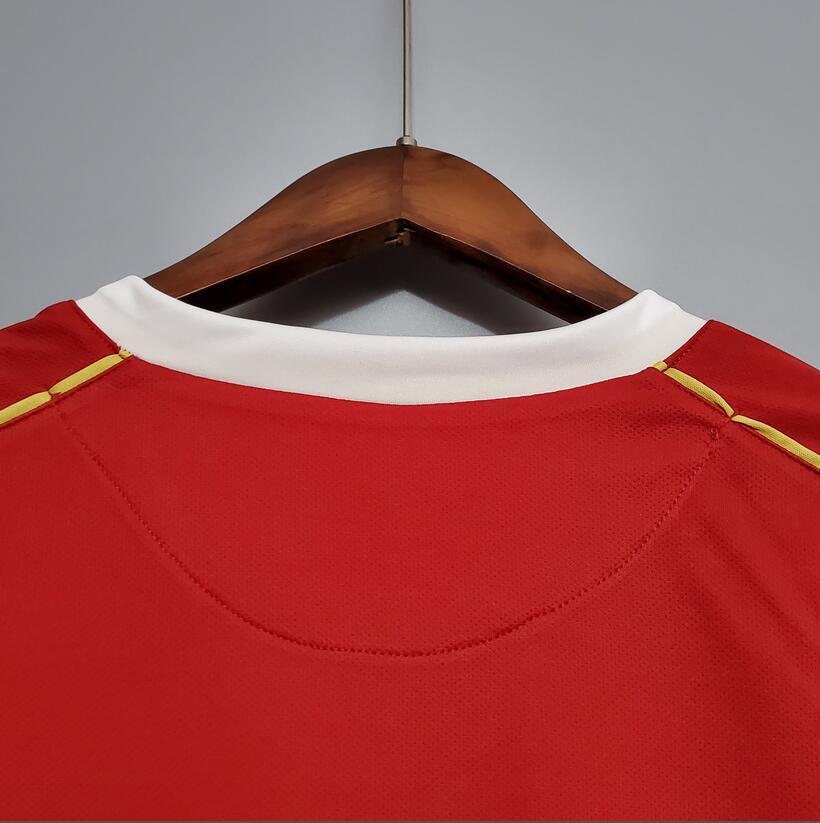 06/07 Manchester United home retro football jersey