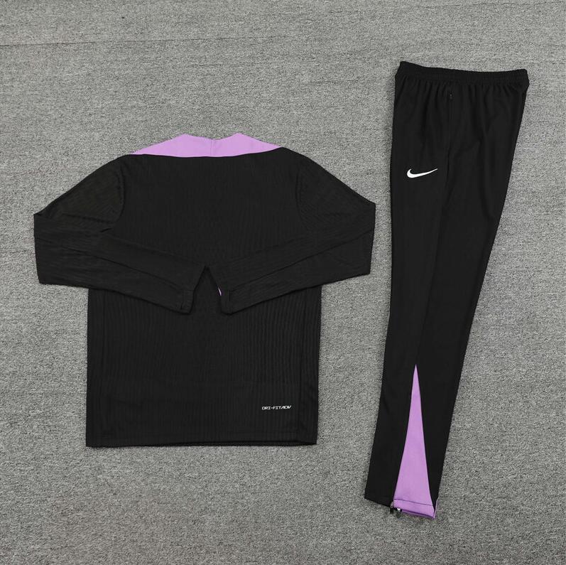 2024/2025 England Black Half Zip Training Kit -  (Adult Kids Kit)