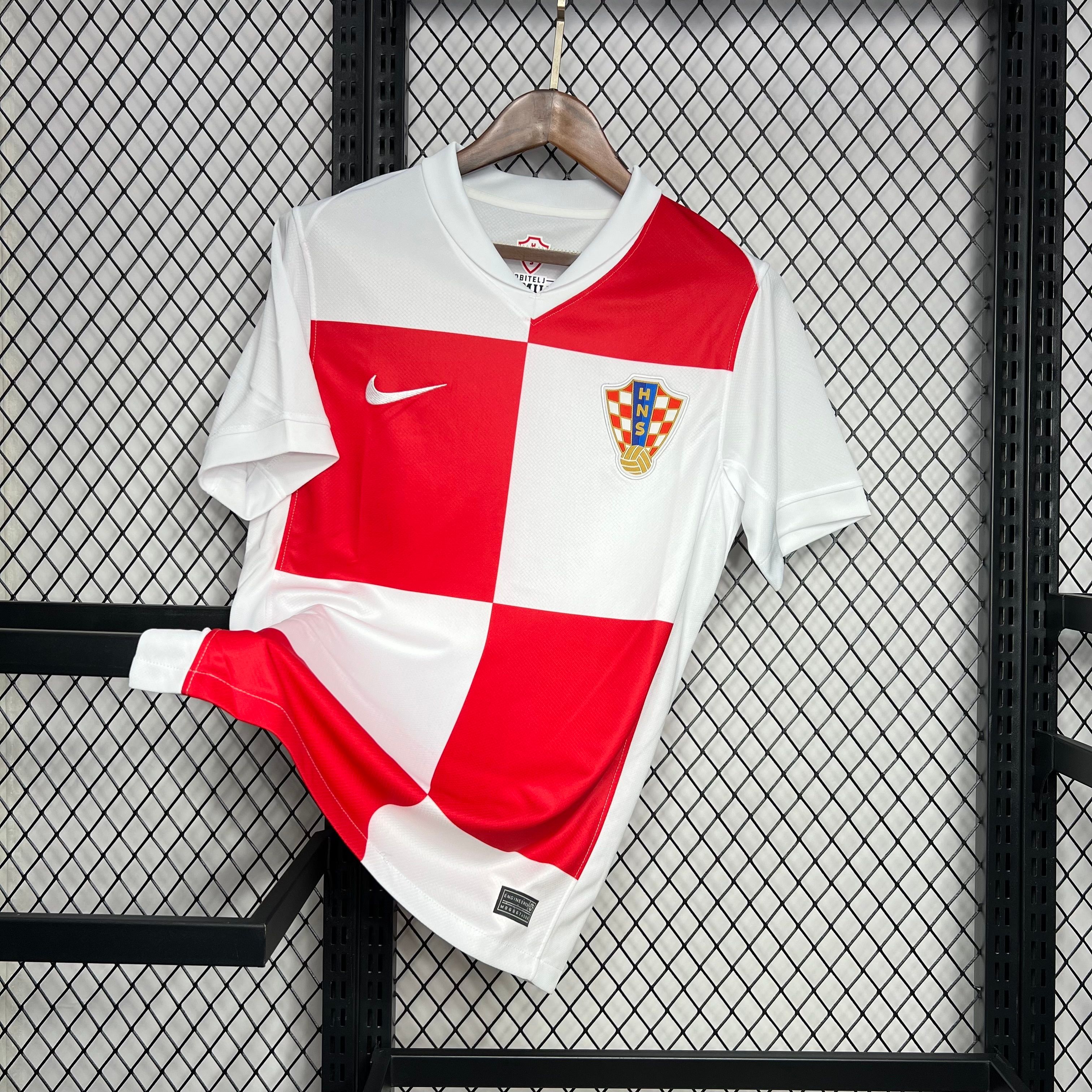 2024 Croatia home Football Shirt (Fan Edition)