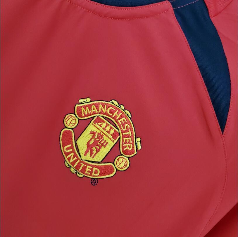02/04Manchester United home  retro football jersey