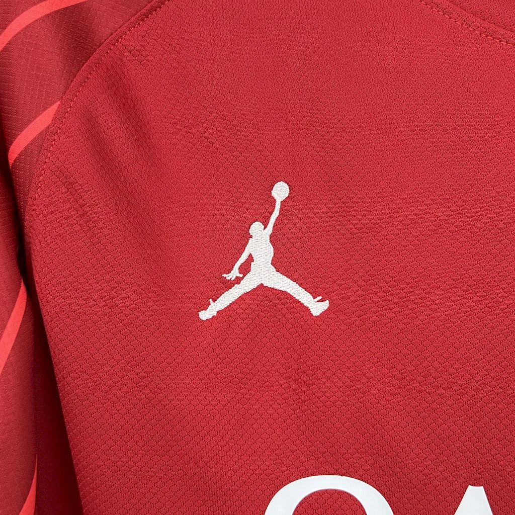 2025/2026 Paris Saint-Germain Red Goalkeeper Football Jersey (Fan Edition)