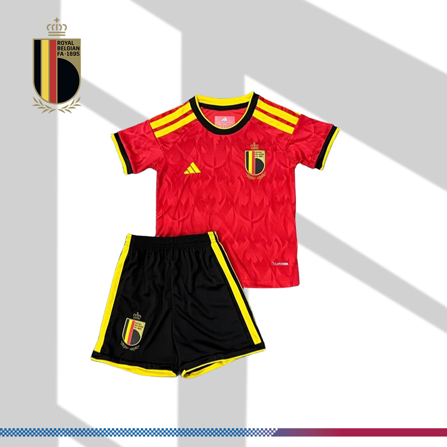 2026 Belgian Home Football Shirt (Adult Kids Kit socks)