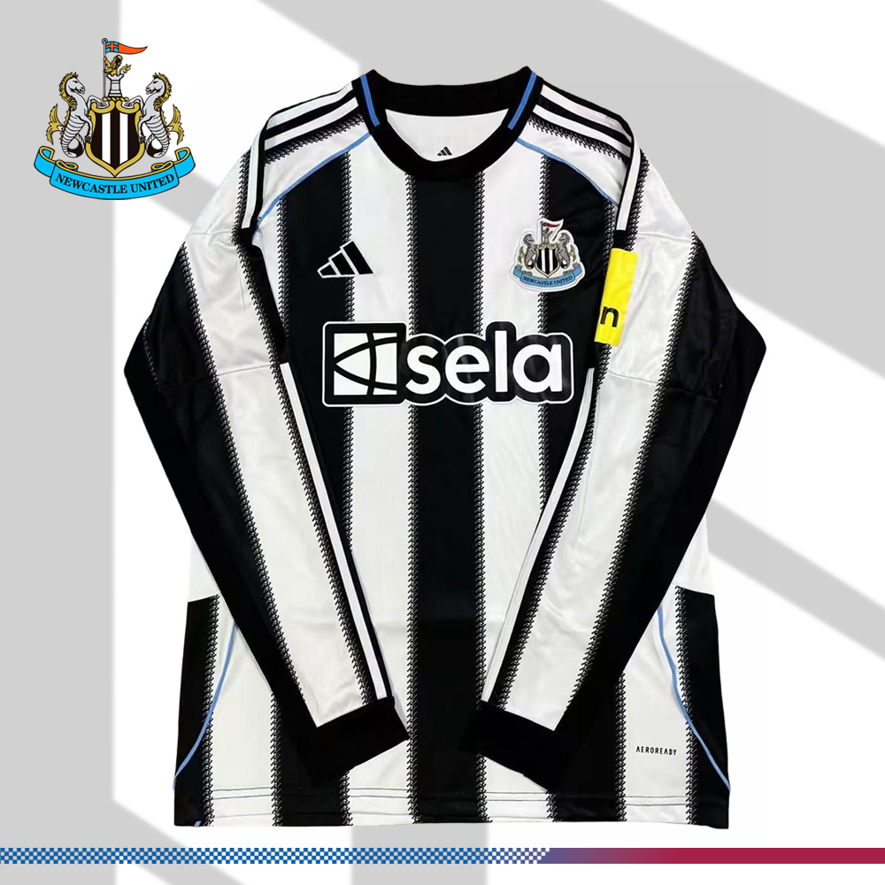 2025/2026 Newcastle United Home Long-sleeved Football Shirt （Player）