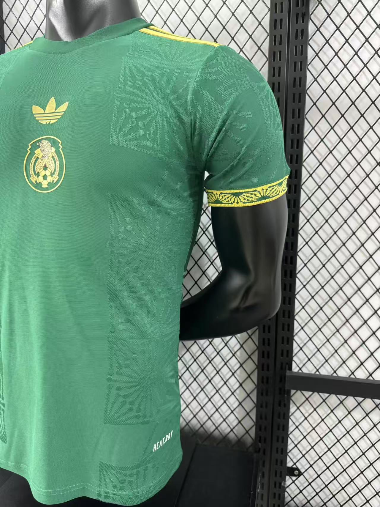 2025/2026 Mexico Golden Cup Green Special Edition Football Shirt （Player Edition）