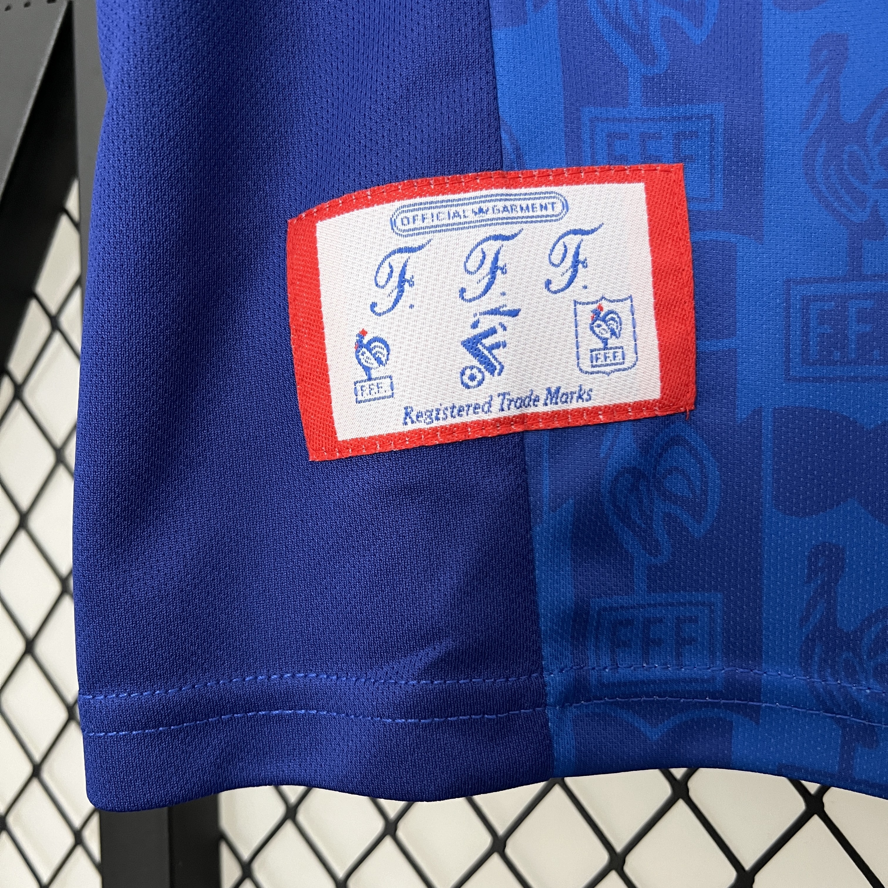 1996 France Home Retro Football Shirt