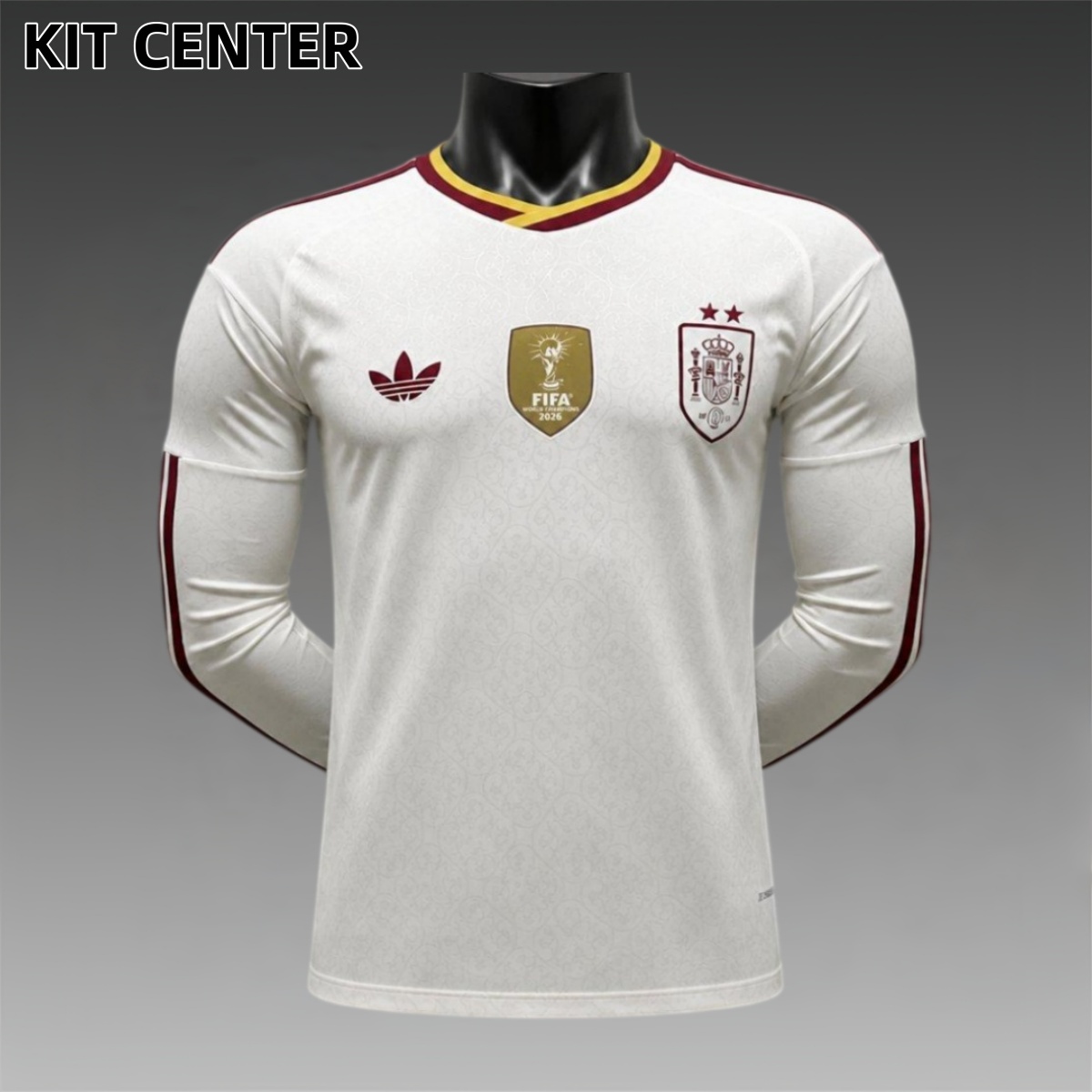 2 Star 2026/2027 Spain away long sleeves Football Shirt (Player Version)
