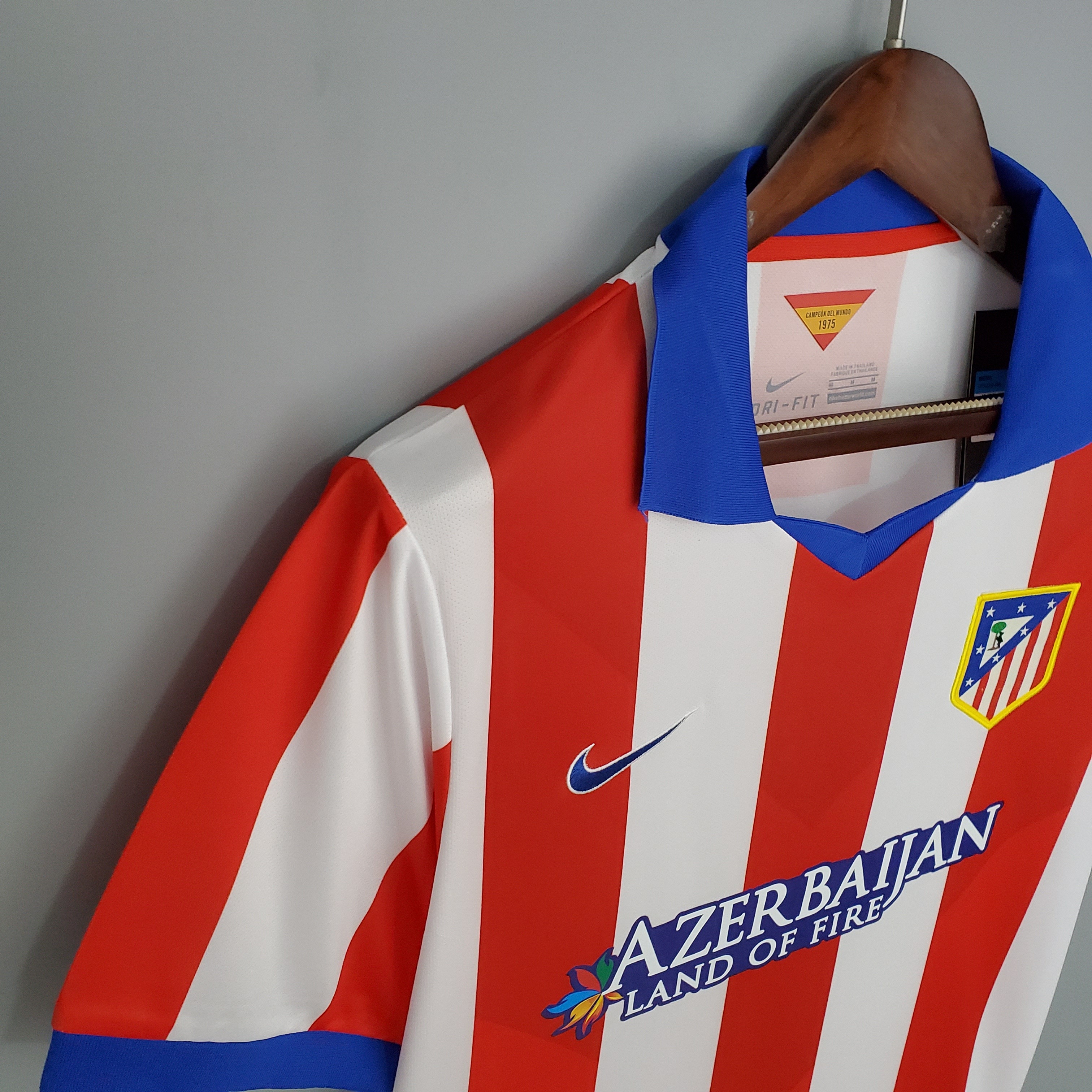 2014/2015 Atletico Madrid Home Retro Football Shirt