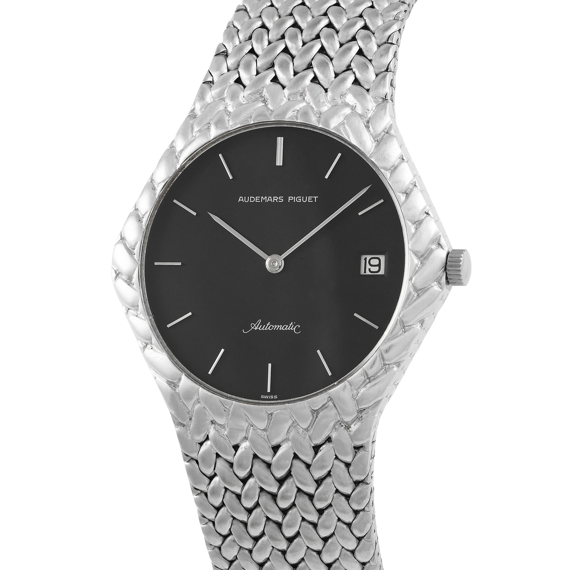 Audemars PiguetCobra Jumbo 18K White Gold Watch BC5447G341