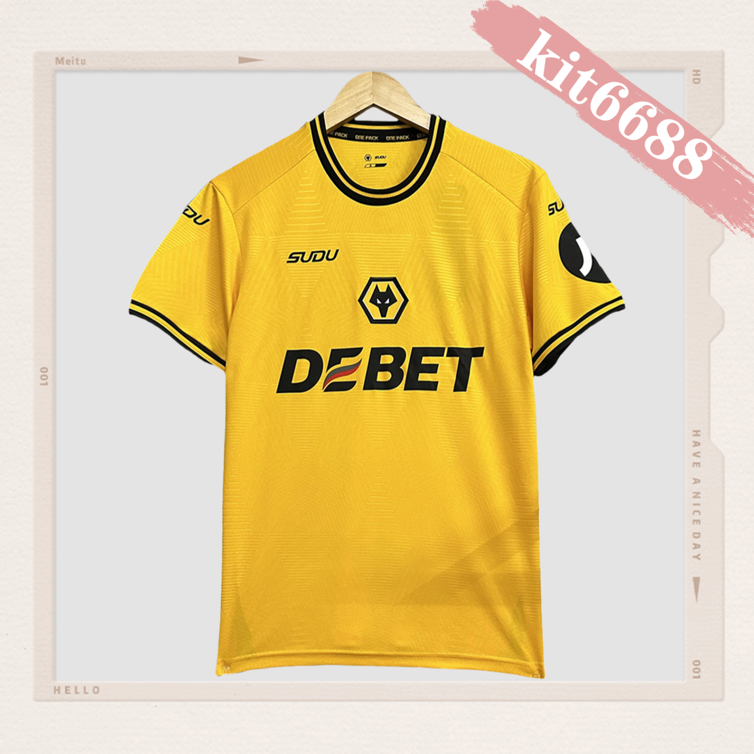 2024/2025 Wolves Home Football Shirt (Fan Edition)