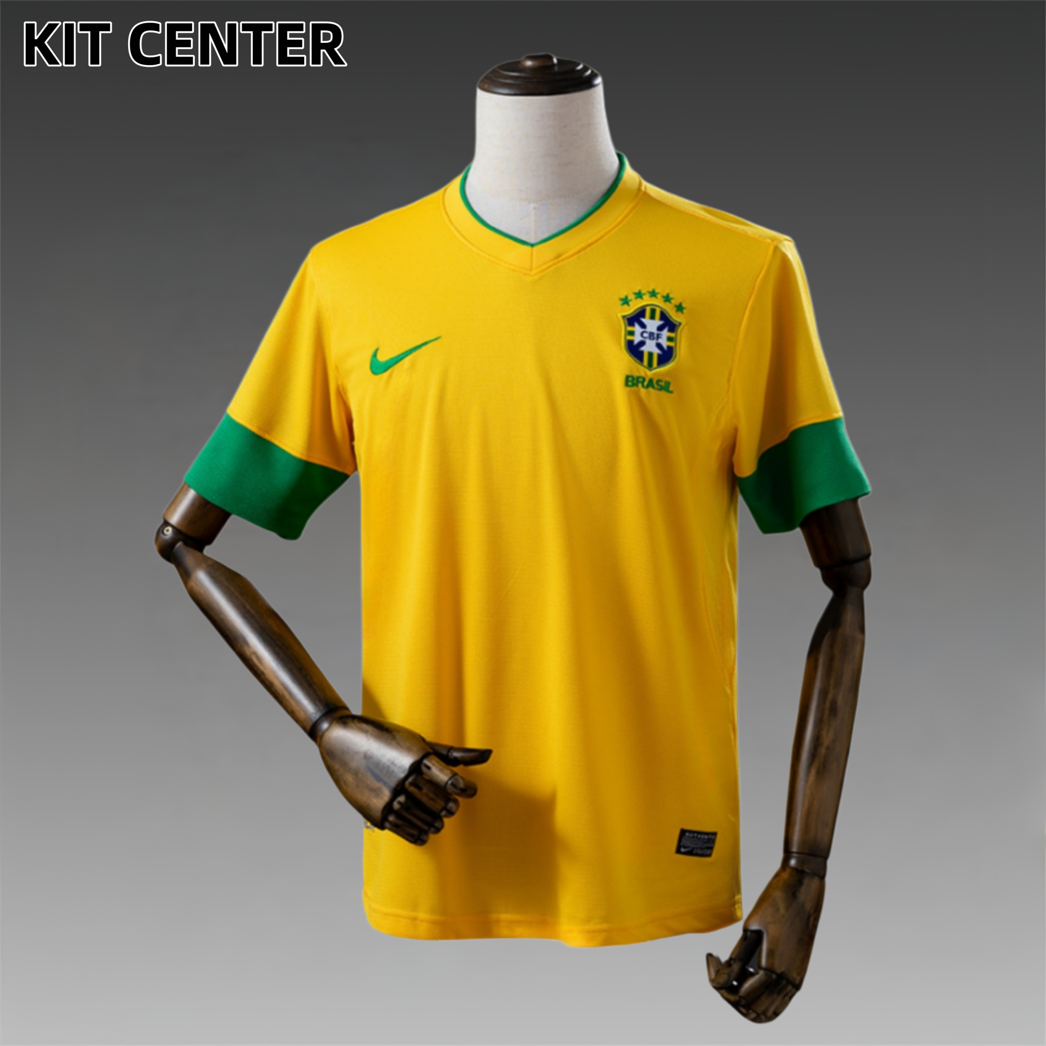 12/13 Brazil home Retro Football Shirt