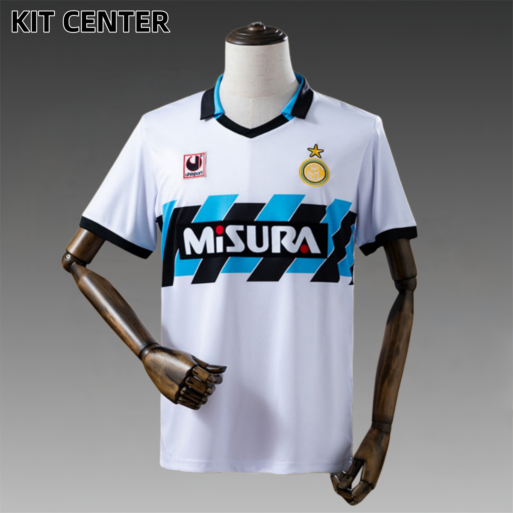 1990/1991 Inter Milan Away Retro Football Shirt