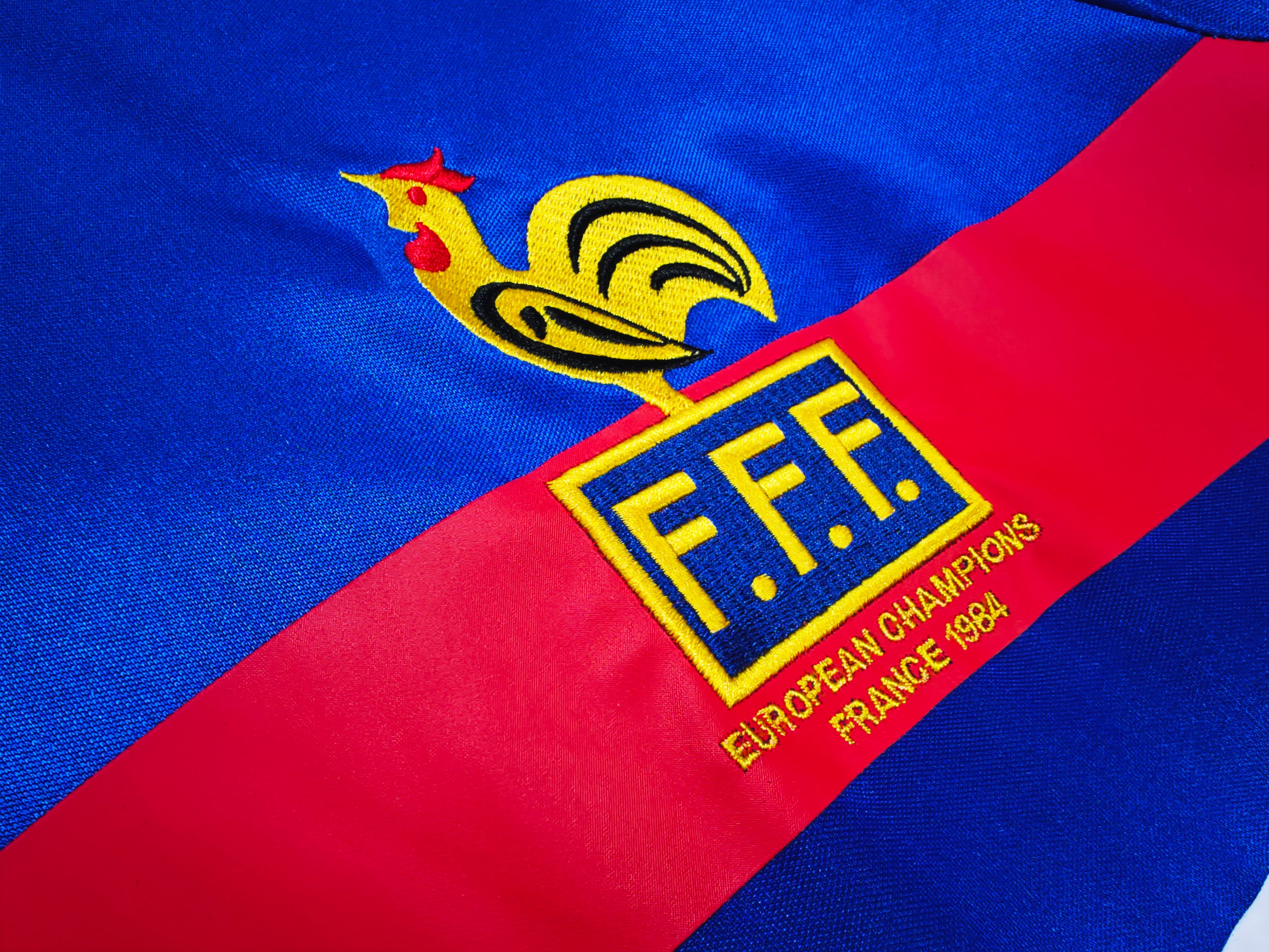 1984 France Home Retro Football Shirt