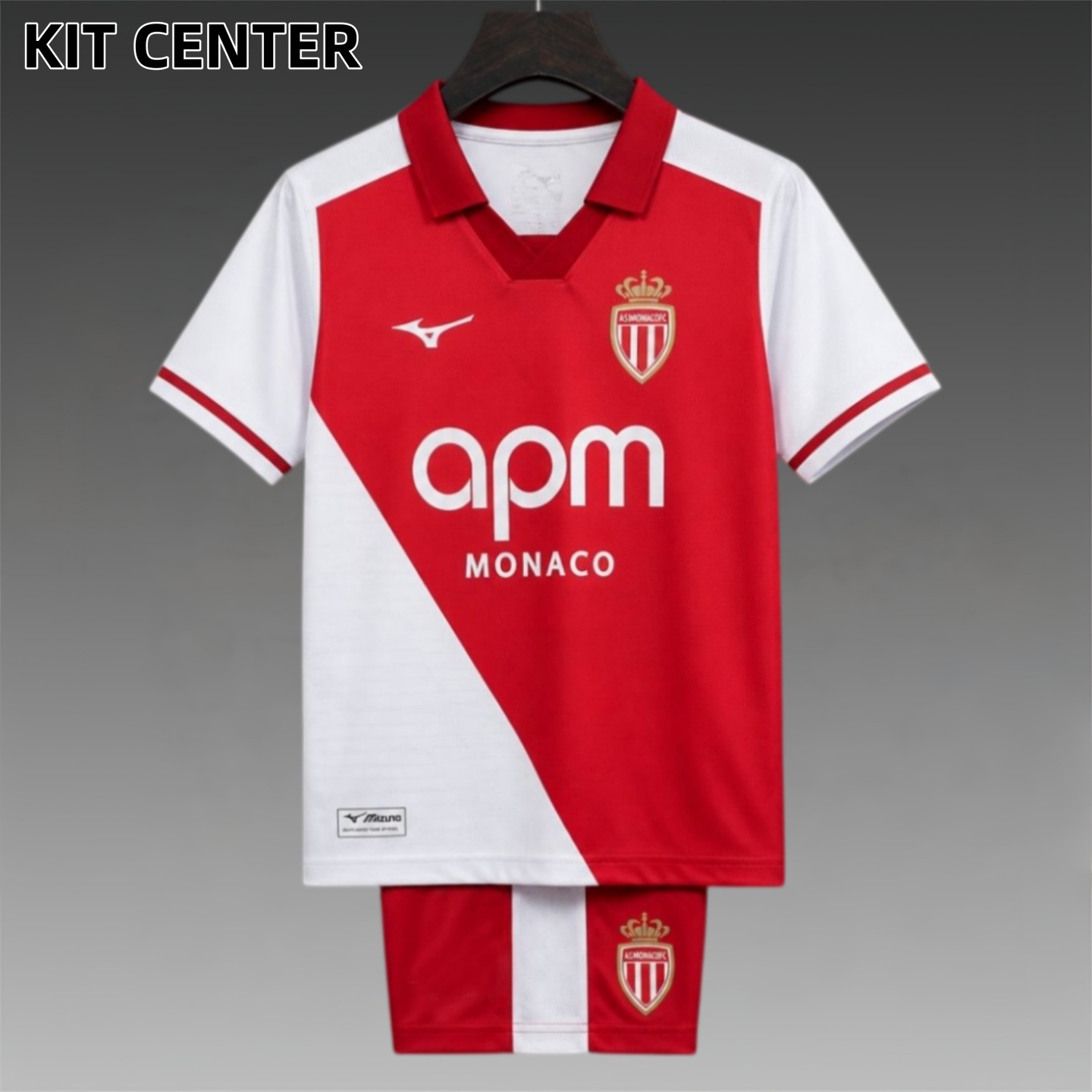 2026/2027 Monaco Home Football Shirt (Kids Kit socks)