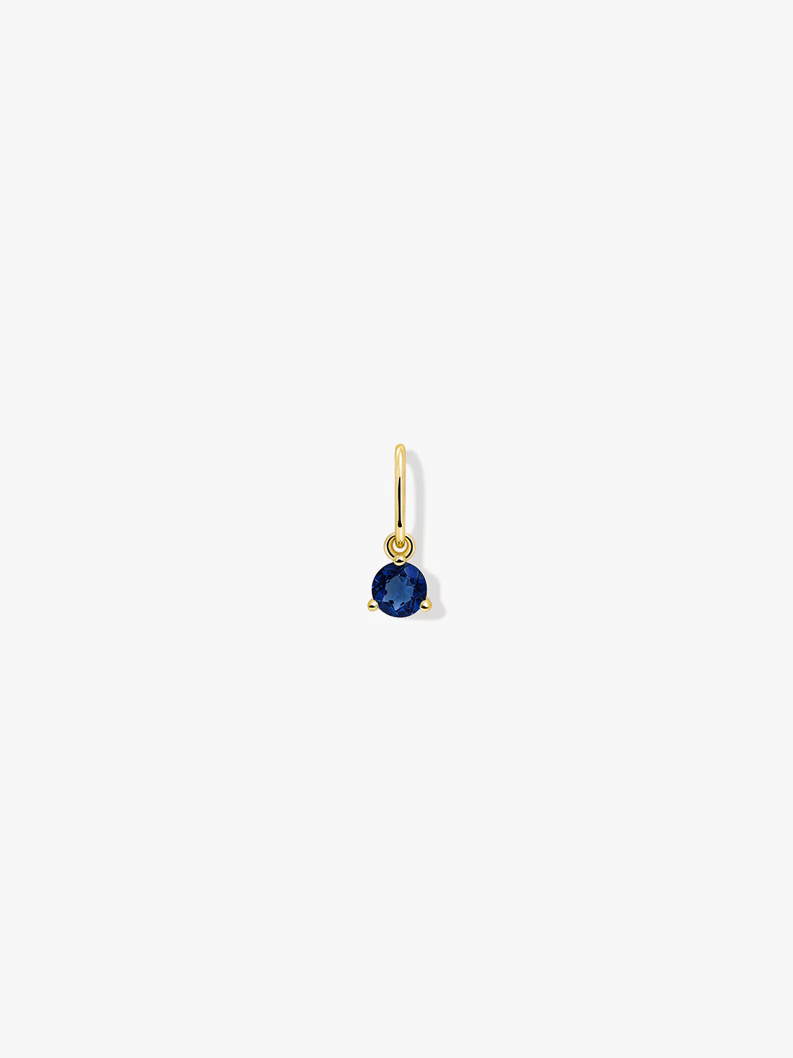 Blue Sapphire Charm