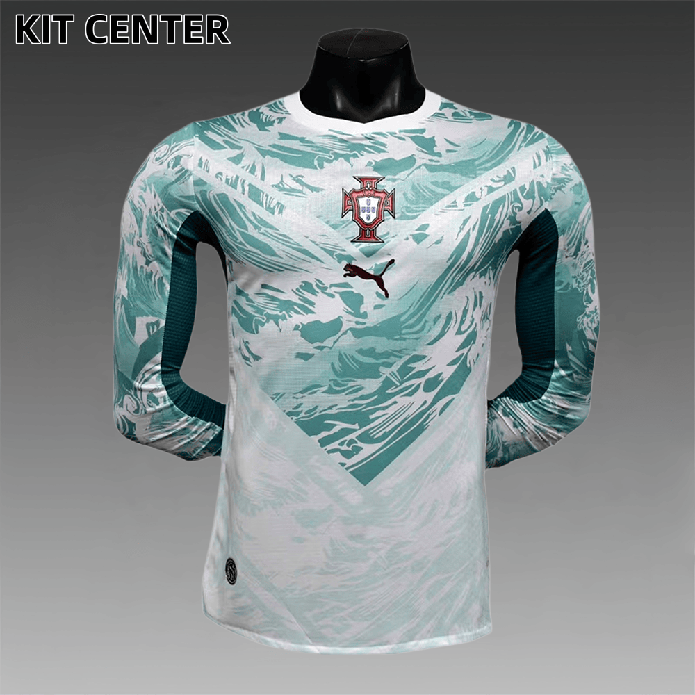 2026 Portugal Away long sleeves Football Shirt (player version)