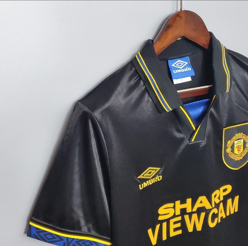 92/94 Manchester United Away retro football jersey