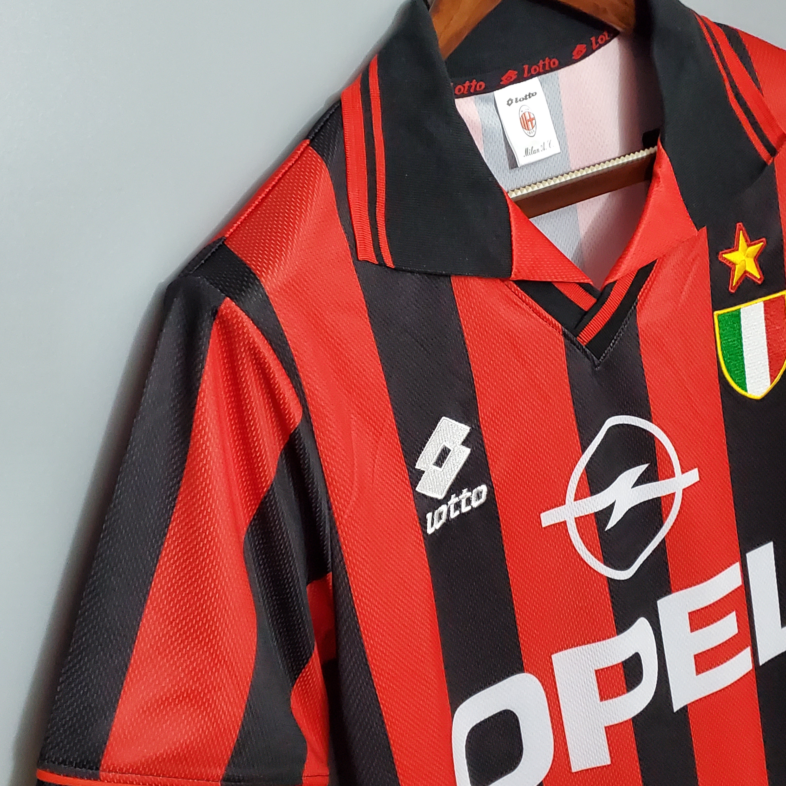 1996/1997 AC Milan Home Retro Football Shirt