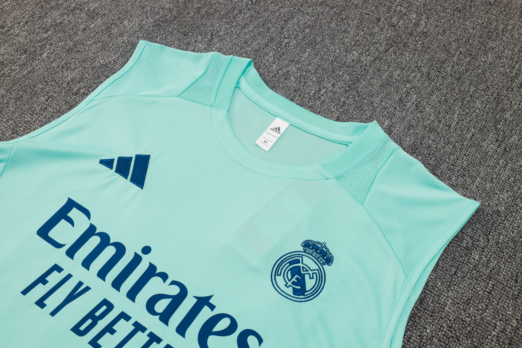 2024/2025 Real Madrid light green adult vest training suit (Adult Kit)