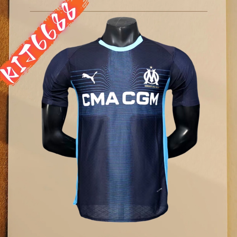 2025/2026 Marseille Away Football Shirt (Player Edition)