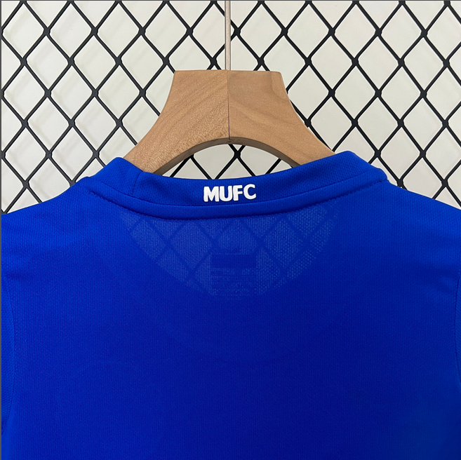 08/09 Manchester United Third Away ground Retro Football Soccer Kids Kit