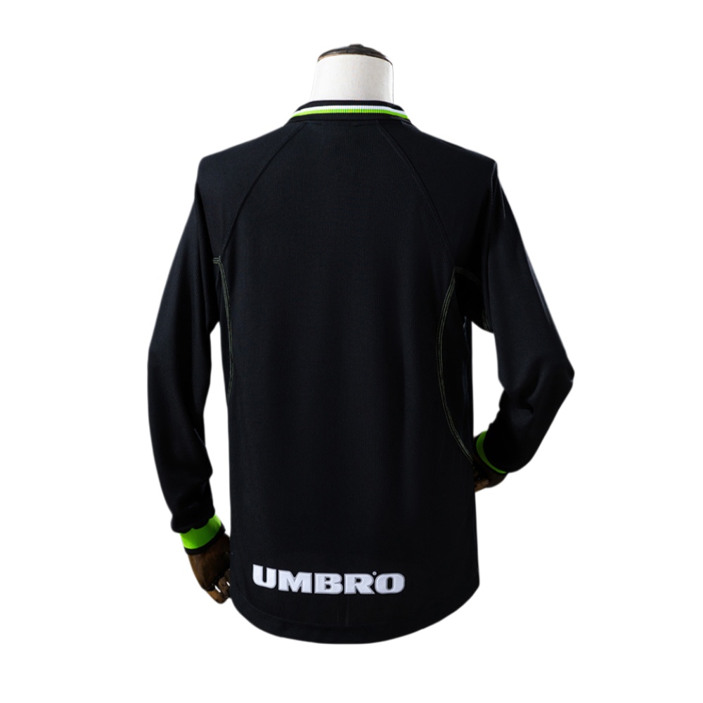 98/99 Manchester United Third Away long sleeved retro football jersey