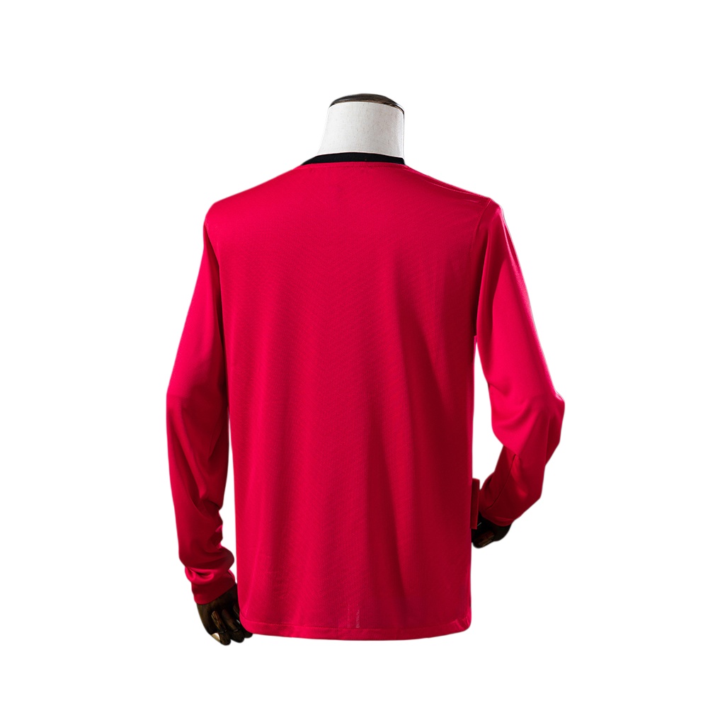09/10 Manchester United home long sleeved retro football jersey