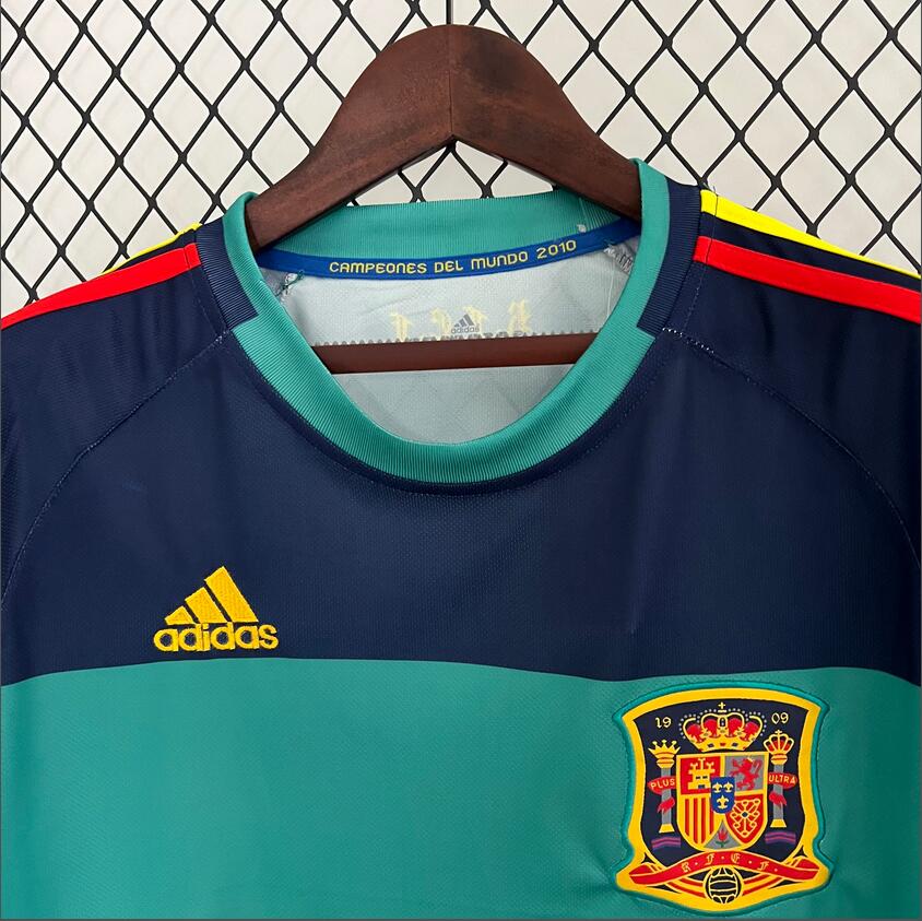 2010 Spain Goalkeeper Retro Football Shirt