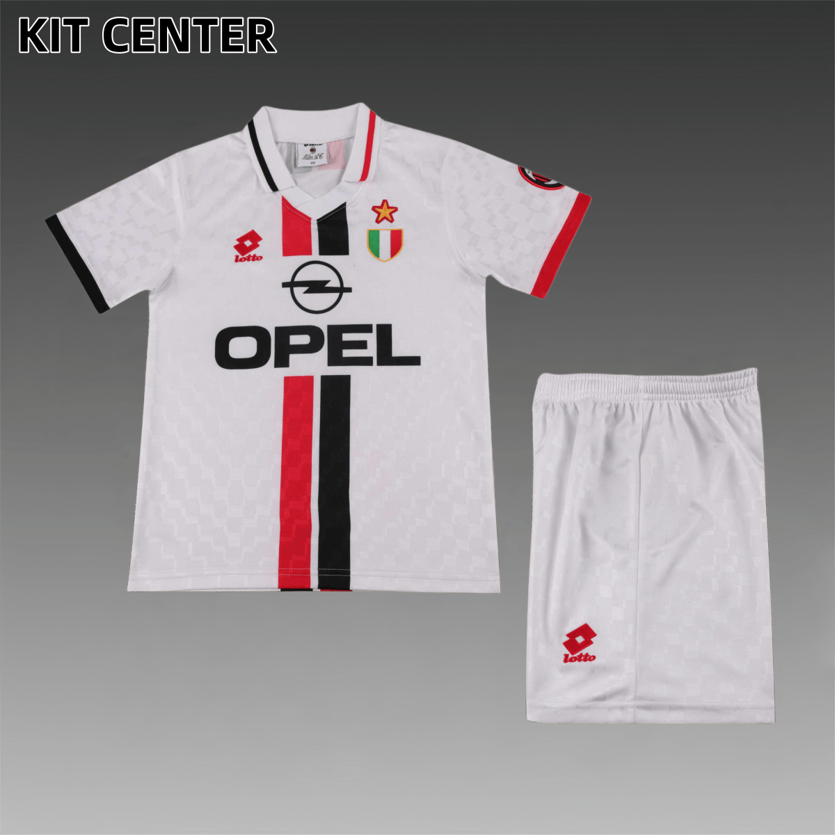 1996/1997 AC Milan Away Retro Football Jersey (Kids Kit)