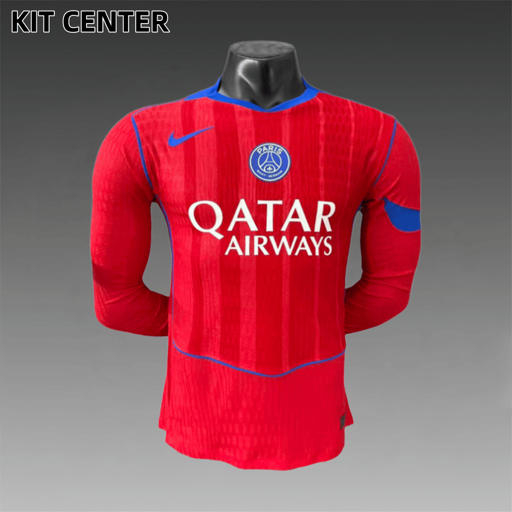 Paris Saint-Germain 2025/2026 Third Long sleeves Football Shirt (Player Edition)