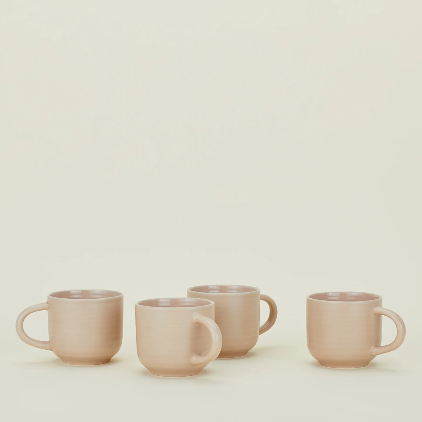 Essential Mug, Set of 4 - Blush