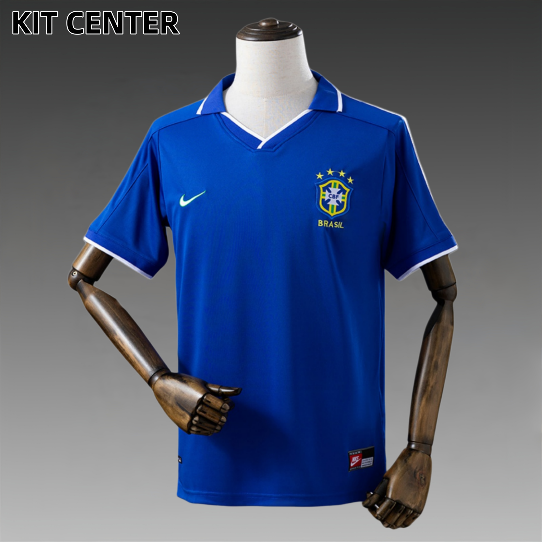 1997 Brazil Away Retro Football Shirt