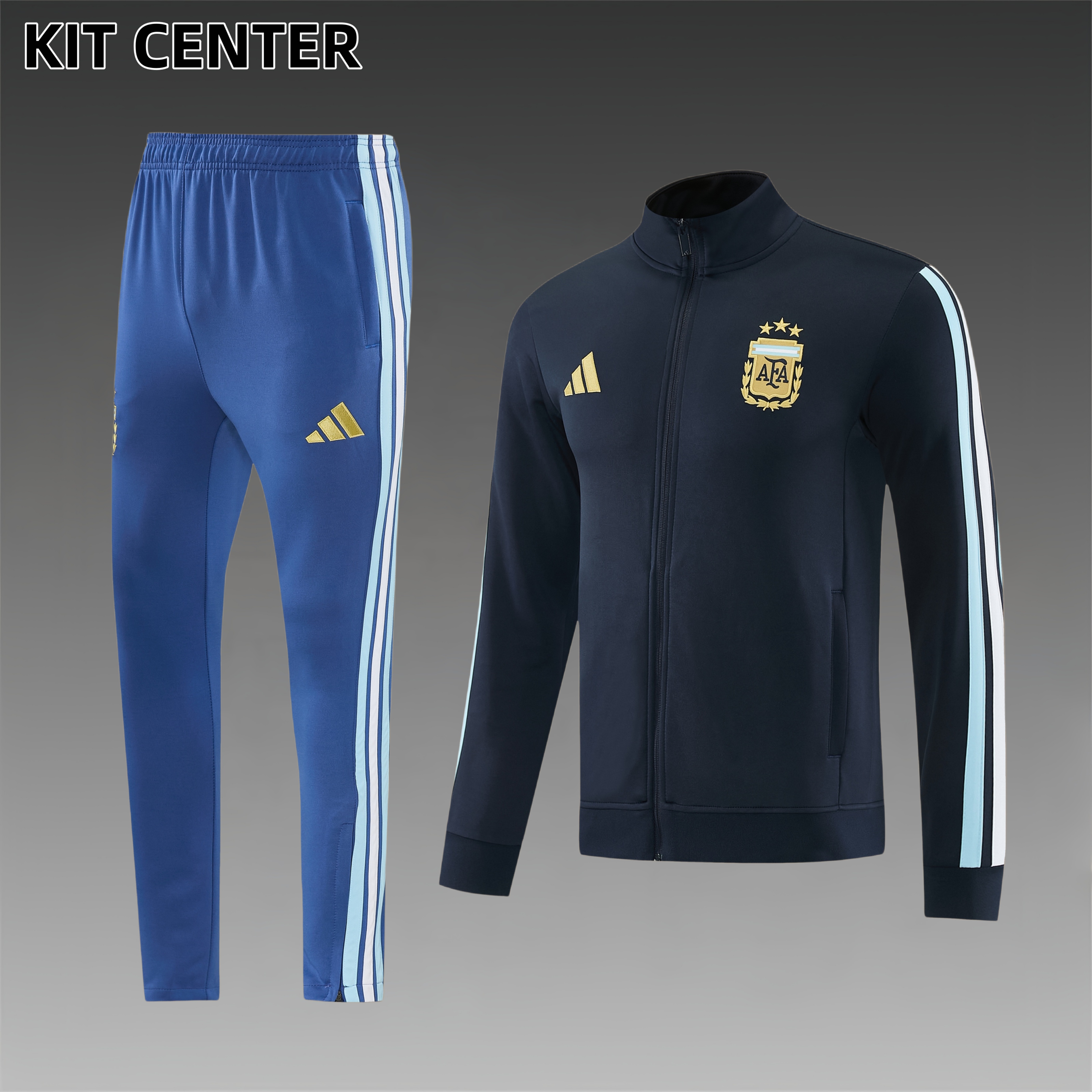 26/27 Argentina Full Zipper Training Suit (Adult Set)