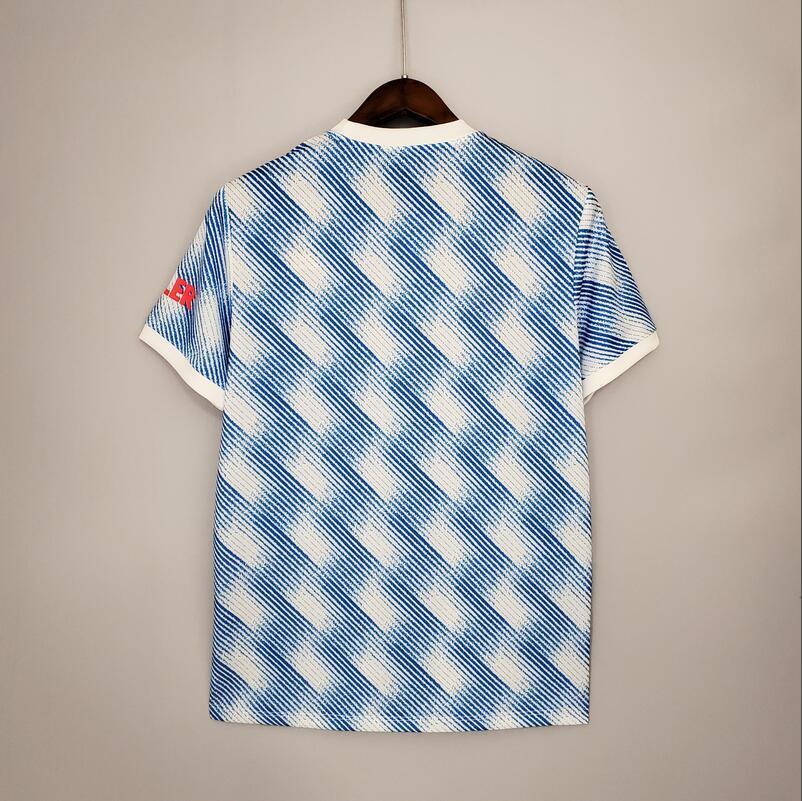 21/22 Manchester United Away retro football jersey