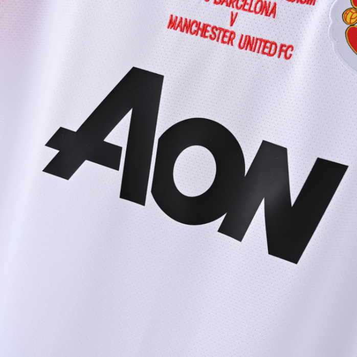 10/11  Manchester United  Away Retro football  soccer  jersey